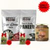 Combo Pack of 3 (1Kg Paneer, 1Kg Chaap & 500g Chocolate Peanut Butter) Best Offer