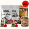 Combo Pack of 4 (1Kg Chaap, 1Kg Paneer, 500g Chocolate Peanut Butter & 1Kg Jaggery Powder) Best Offer