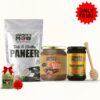 Combo Pack of 3 (1Kg Paneer, 500g Tulsi Honey & 500g Chocolate Peanut Butter) Best Offer