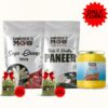 Combo Pack of 3 (1Kg Paneer, 1Kg Chaap & 500g Cow Ghee) Best Offer