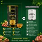 Groundnut (Peanut) Oil, 1Ltr - Image 2